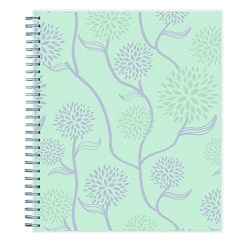 Blue Sky Rue Du Flore Monthly Planner, Floral Artwork, 10 x 8, Jade/Lavender Cover, 12-Month (Jan to Dec): 2026 (101605)