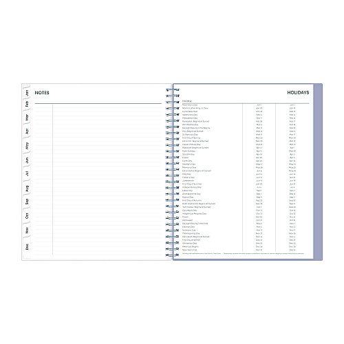 Blue Sky Rue Du Flore Monthly Planner, Floral Artwork, 10 x 8, Jade/Lavender Cover, 12-Month (Jan to Dec): 2026 (101605)