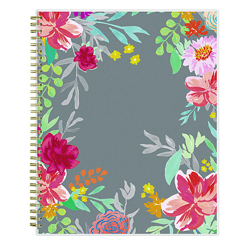 Blue Sky Sophie Frosted Weekly/Monthly Planner, Floral Artwork, 11 x 8.5, Multicolor Cover, 12-Month (Jan to Dec): 2026 (140087)