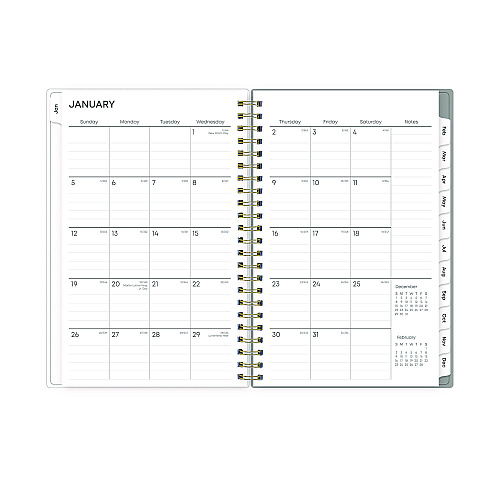 Blue Sky Sophie Frosted Weekly/Monthly Planner, Floral Artwork, 8 x 5, Multicolor Cover, 12-Month (Jan to Dec): 2026 (140088)