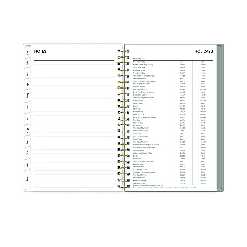 Blue Sky Sophie Frosted Weekly/Monthly Planner, Floral Artwork, 8 x 5, Multicolor Cover, 12-Month (Jan to Dec): 2026 (140088)