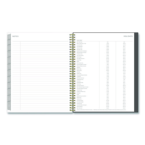 Blue Sky Kelly Ventura Midnight Garden Weekly/Monthly Planner, Floral Artwork, 11 x 8.5, Multicolor Cover, 12-Month (Jan to Dec): 2026 (140944)