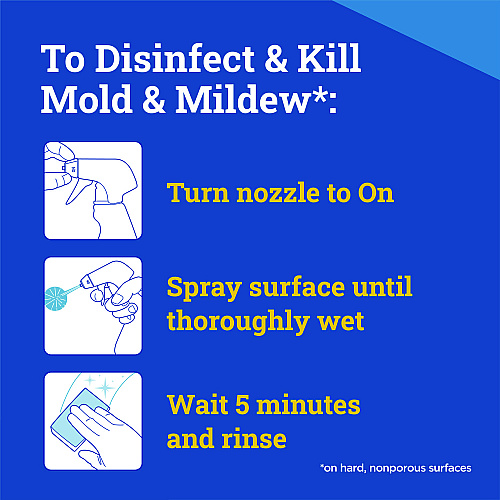 Tilex CloroxPro Disinfecting Instant Mold and Mildew Remover, 128 oz Refill Bottle, 4/Carton (35605)