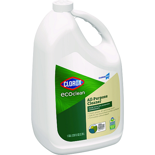 Clorox Pro EcoClean All-Purpose Cleaner, Unscented, 128 oz Bottle, 4/Carton (60278CT)