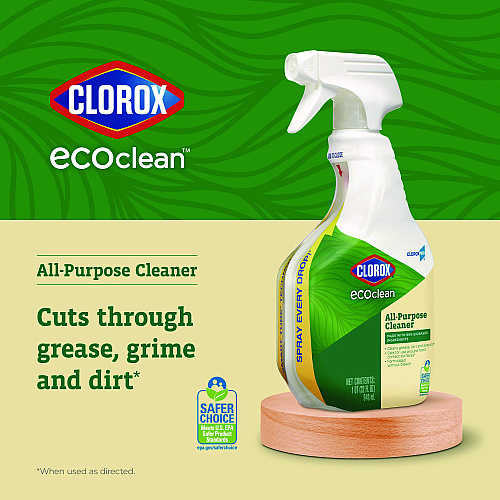 Clorox Pro EcoClean All-Purpose Cleaner, Unscented, 128 oz Bottle, 4/Carton (60278CT)