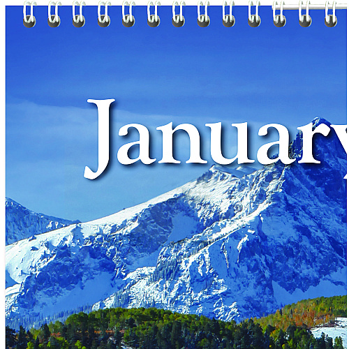 AT-A-GLANCE Scenic Monthly Wall Calendar, Landscape Photography, 15.5 x 22.75, White/Multicolor Sheets, 12-Month (Jan-Dec): 2026 (DMW20128)