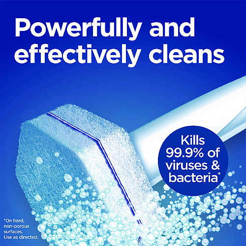 Clorox ToiletWand Disposable Toilet Cleaning System: Handle, Caddy and Refills, White (03191)