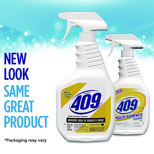 Formula 409 Multi-Surface Cleaner, Lemon, 32 oz Spray Bottle, 9/Carton (30954)