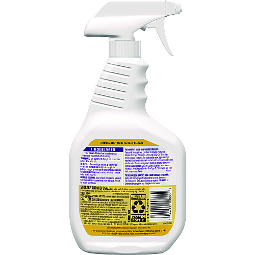 Formula 409 Multi-Surface Cleaner, Lemon, 32 oz Spray Bottle, 9/Carton (30954)