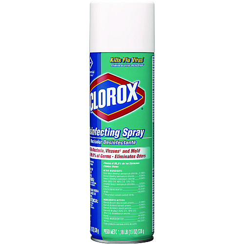 Clorox Disinfecting Spray, Fresh, 19 oz Aerosol Spray (38504)