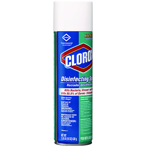 Clorox Disinfecting Spray, Fresh, 19 oz Aerosol Spray, 12/Carton (38504CT)