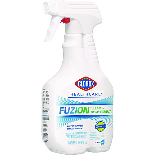 Clorox Healthcare Fuzion Cleaner Disinfectant, 32 oz Spray Bottle (31478EA)