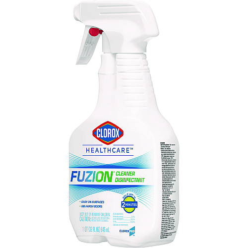 Clorox Healthcare Fuzion Cleaner Disinfectant, 32 oz Spray Bottle (31478EA)