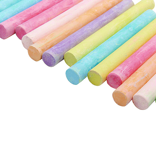 Cra-Z-Art Colored Chalk, Assorted Colors, 16/Pack (1080148)