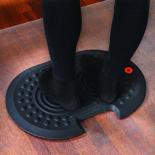 Floortex AFS-TEX 2000X Anti-Fatigue Mat, 20  x 32, Black (FCA22032XBK)