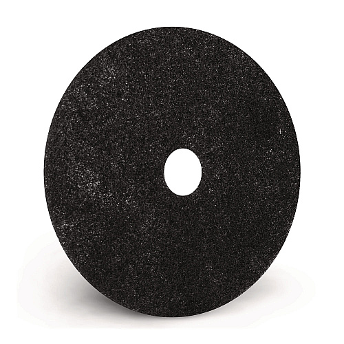 Americo Stripping Pads, 15" Diameter, Black, 5/Carton (400115)