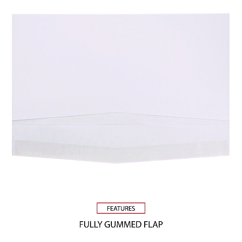 Universal Open-Side Business Envelope, #9, Square Flap, Gummed Closure, 3.88 x 8.88, White, 500/Box (UNV35209)