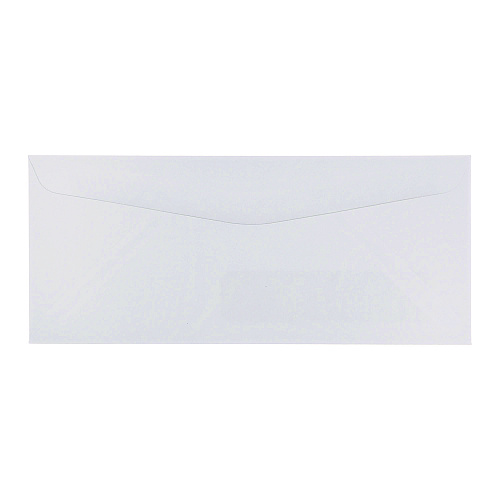 Universal Open-Side Business Envelope, 1 Window, #10, Commercial Flap, Gummed Closure, 4.13 x 9.5, White, 500/Box (UNV35211)