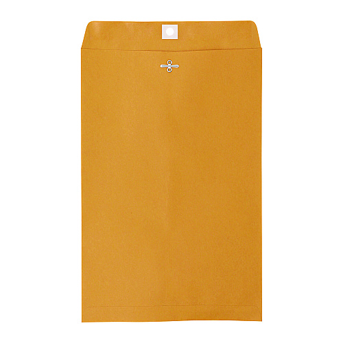 Universal Kraft Clasp Envelope, #98, Square Flap, Clasp/Gummed Closure, 10 x 15, Brown Kraft, 100/Box (UNV35268)