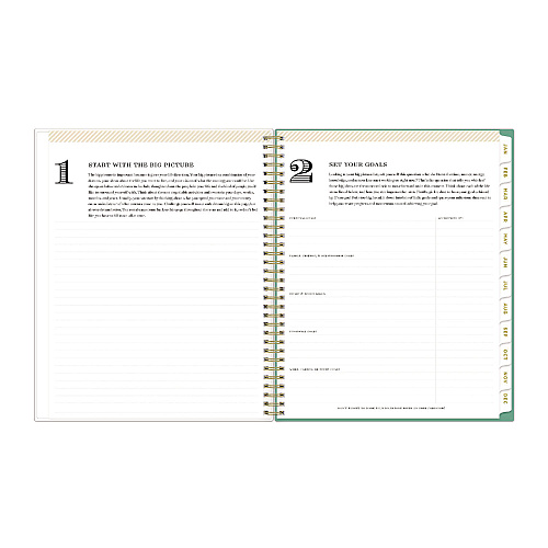 Blue Sky Day Designer Peyton Create-Your-Own Cover Weekly/Monthly Planner, Floral Artwork, 11 x 8.5, White, 12-Month (Jan-Dec): 2026 (103618)