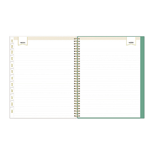 Blue Sky Day Designer Peyton Create-Your-Own Cover Weekly/Monthly Planner, Floral Artwork, 11 x 8.5, White, 12-Month (Jan-Dec): 2026 (103618)