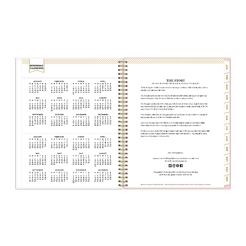 Blue Sky Day Designer Coming Up Roses Create-Your-Own Cover Weekly/Monthly Planner, Roses Artwork, 11 x 8.5, 12-Month (Jan-Dec): 2026 (140092)