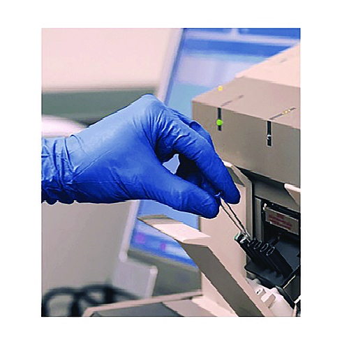AMMEX Professional Nitrile Exam Gloves, Powder-Free, X-Large, Blue, 100/Box (ACNPF48100BX)
