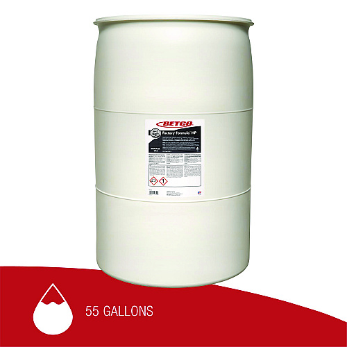 Betco Factory Formula HP Cleaner Degreaser, 55 gal Drum (1935500)