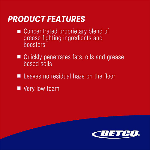 Betco Factory Formula HP Cleaner Degreaser, 55 gal Drum (1935500)