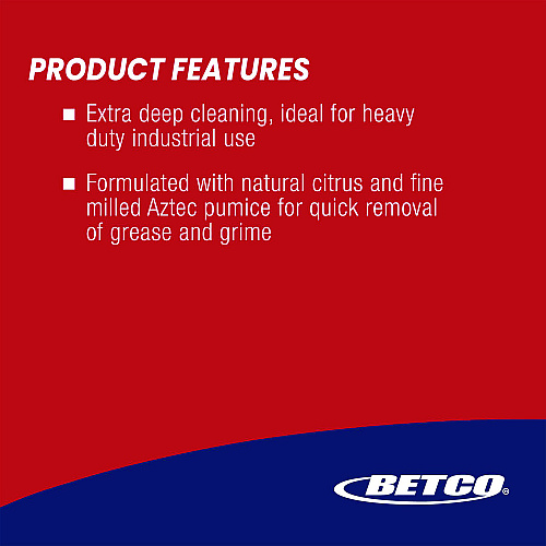 Betco HD Orange Hand Cleaner, Orange, 1 gal Bottle, 4/Carton (7924400)