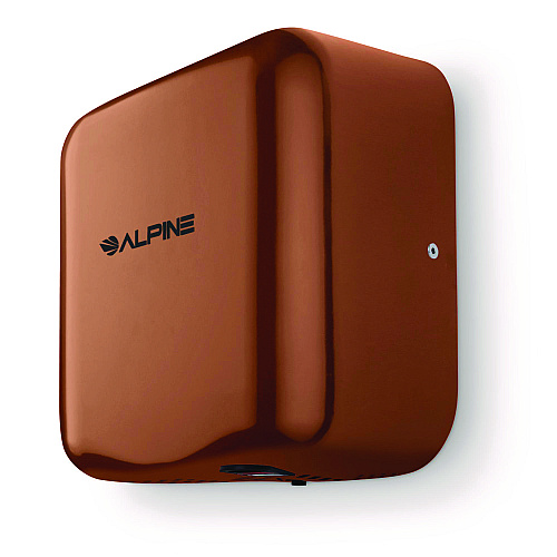 Alpine Hemlock Commercial Automatic 120V Hand Dryer, 6.68 x 11.41 x 12.31, Stainless Steel, Copper (ALP40010COP)
