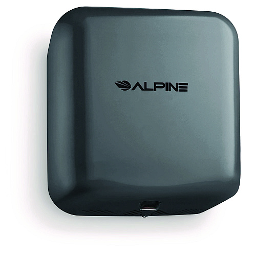 Alpine Hemlock Commercial Automatic 120V Hand Dryer, 6.68 x 11.41 x 12.31, Stainless Steel, Gray (ALP40010GRY)