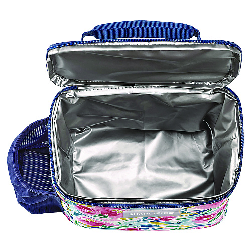 fit + fresh Simplified Lunch Bag, 9.25 x 5 x 9, Multicolor Floral (2843SIM3167)