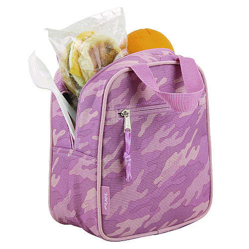 FUEL Bijoux Lunch Bag, 7.5 x 4.25 x 9, Pink Camo (010391STFLC)