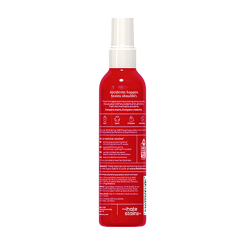 The Hate Stains Emergency Stain Rescue On-the-Spot Stain Solution, 4 oz Spray Bottle (ESR120AUUS)
