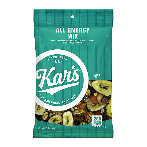 Kar's Trail Mix Variety Pack, Assorted Flavors, 18 Bags/Carton (KAR08825)
