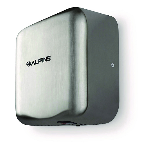 Alpine Hemlock Commercial Automatic 120V Hand Dryer, 6.68 x 11.41 x 12.31, Stainless Steel, Silver (ALP40010SSB)