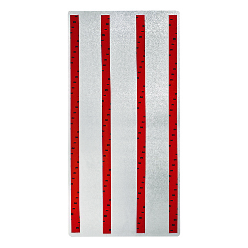Alpine Commercial Hand Dryer Wall Guard, 0.06 x 15.75 x 31.75, Brushed Stainless Steel (ALP400WALLG)