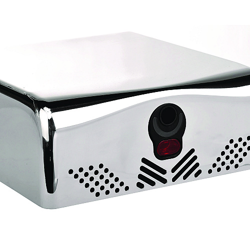 Alpine Willow Commercial 120V Automatic Hand Dryer, 3.93 x 11.25 x 12.63, Stainless Steel, Chrome (ALP40510CHR)