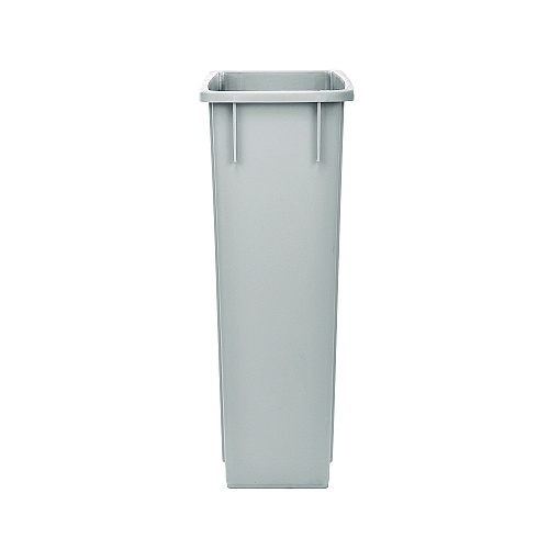 Alpine Slim 23 Gallon Indoor Trash Can, Plastic, Gray (477GRY)