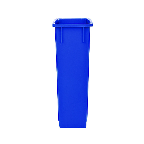 Alpine Slim 23 Gallon Recycling Bin, Plastic, Blue (477RBLU)