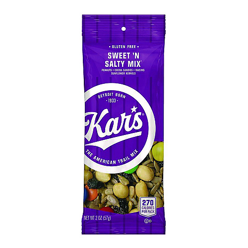 Kar's Trail Mix Variety Pack, Assorted Flavors, 24 Packets/Box (KAR08362)