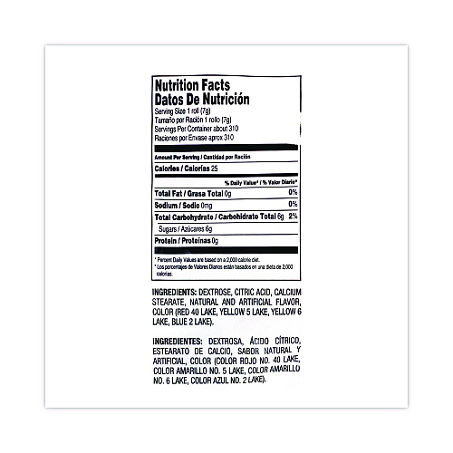 Nestle Smarties Candy Rolls, Original/Tropical/X-Treme Sour Flavor Assortment, 3 lb Bag (CDY00348)