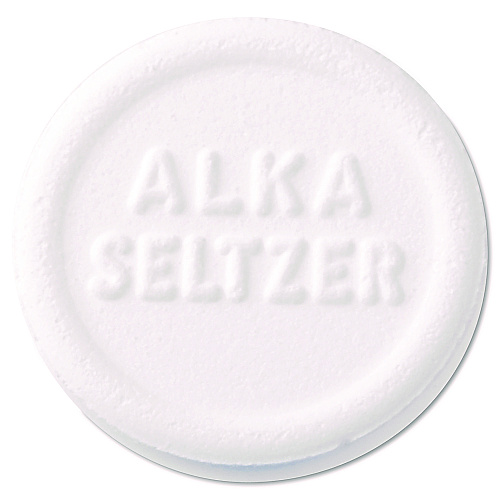 Alka-Seltzer Plus PowerFast Fizz Sever Cold and Flu Effervescent Tablet, 2 Tablets/Pouch, 25 Pouches/Box (97318)