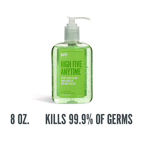 Perk Instant Hand Sanitizer with Moisturizers, 8 oz Pump Bottle (24388638)