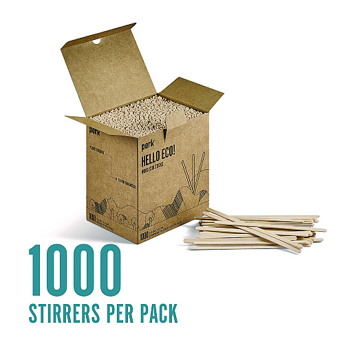 Perk Wood Stirrer, 5.5", 1,000/Pack (PK61996)