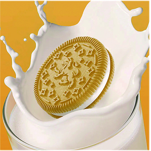 Rip Van Leos Golden Vanilla Sandwich Cookies, 2 Cookies/Pack, 10 Packs/Box (RVW62001)