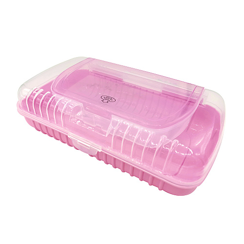 Pep Rally Pencil Case, 2 Compartments, 9.13" x 5.7" x 2.5", Assorted Colors, 3/Pack (61750)