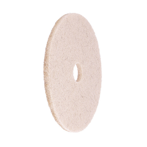 Boardwalk Natural Hog Hair Burnishing Floor Pads, 17" Diameter, Tan, 5/Carton (BWK4017NHE)