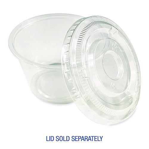 Boardwalk&reg; Souffle/Portion Cups, 4 oz, PP, Translucent, 2500/CT (BWKPRTN4TS)